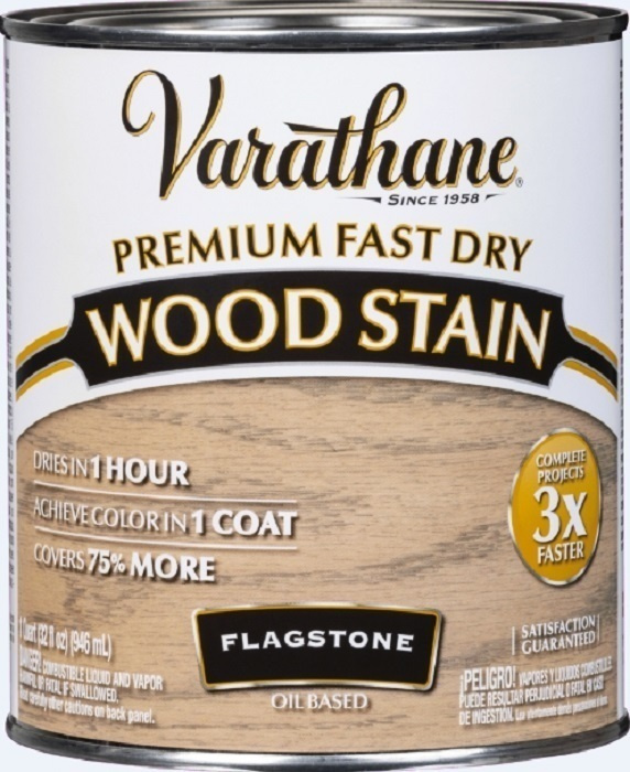 Морилка - Масло Для Дерева Varathane Premium Fast Dry Wood Stain камень плетняк 0,946л  #1