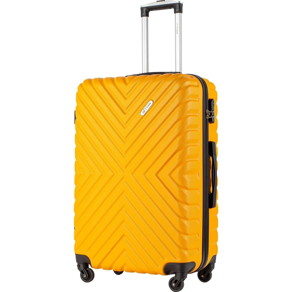 Чемодан на колесах Lcase New-Delhi. Большой L, АВС пластик, 71 см, 89 л ...