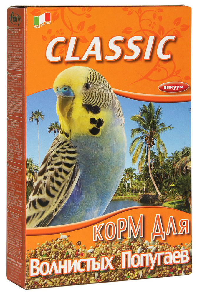 Корм для птиц FIORY CLASSIC корм для волнистых попугаев (800 гр)  #1