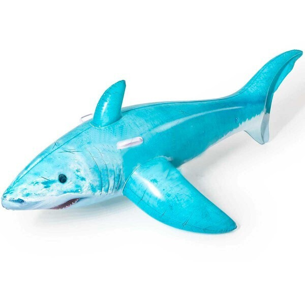 Надувная игрушка для плавания BestWay 41405 "Акула" (183х102см) 3+ #1