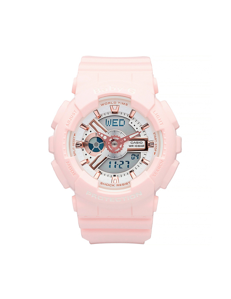 Японские женские наручные часы Casio Baby-G BA-110RG-4A #1