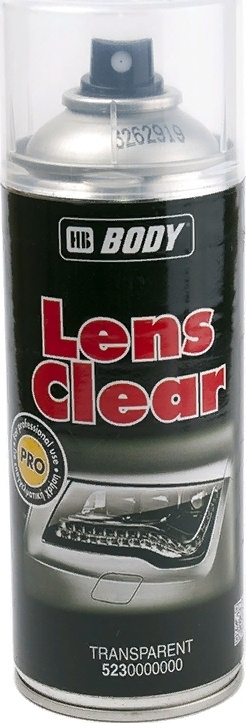 Лак BODY "Lens Clear", для оптики, восстанавливающий, аэрозоль, 400 мл.  #1
