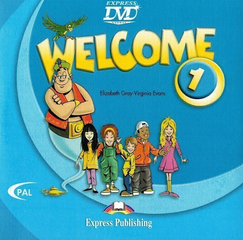 Welcome 1 DVD Video Видео диск к учебнику английского языка Welcome 1 | Evans V.  #1