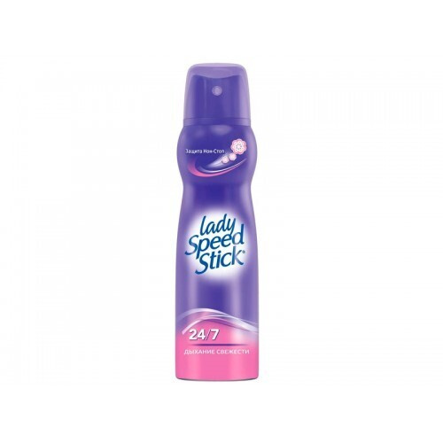 Lady Speed Stick Дезодорант-антиперспирант спрей женский Дыхание свежести 24/7, 150 мл, 3 шт  #1