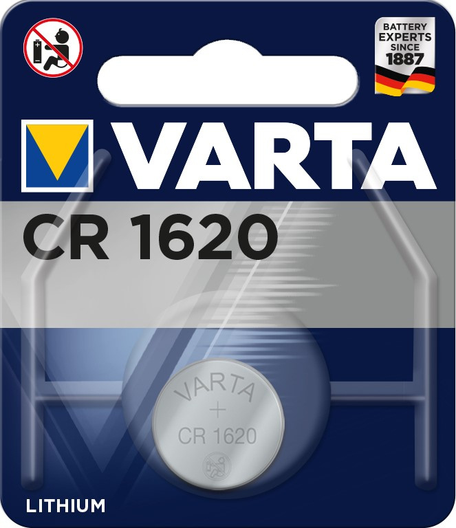 Батарейка VARTA CR1620 Lithium 3V 1 шт #1