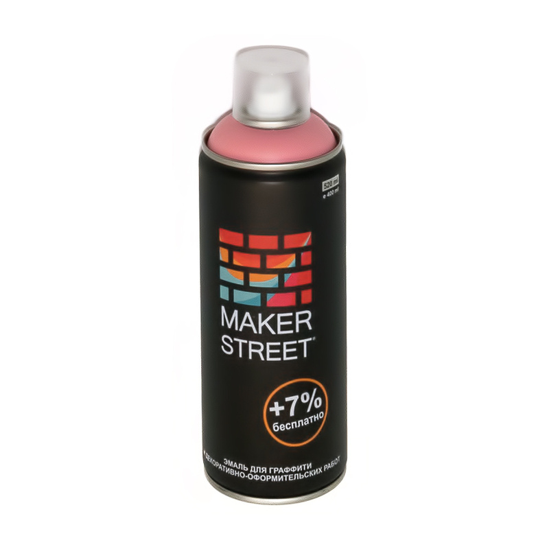 Аэрозольная краска для граффити MakerStreet 303 светло-розовый  #1