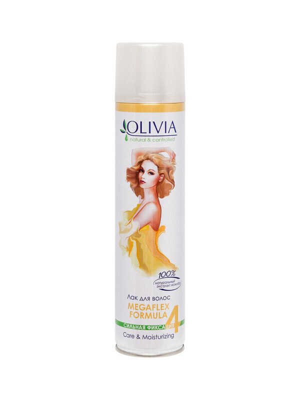 Olivia Лак для волос сильной фиксации Экстракт жожоба, 250мл, 3шт  #1