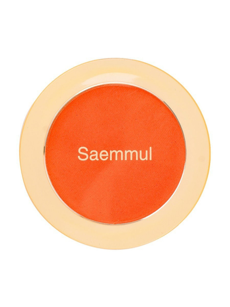The Saem Румяна компактные Saemmul Single Blusher OR01 Mandarine Kiss, 5г #1