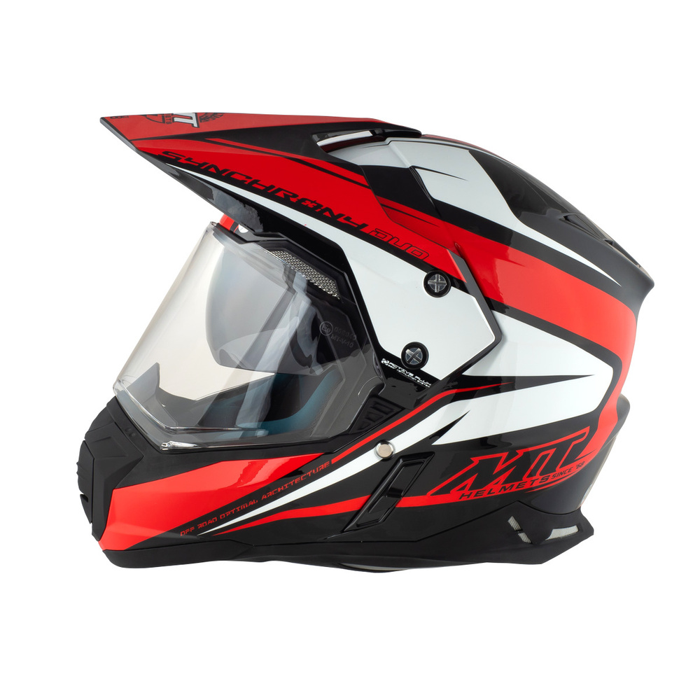 Шлем MT SYNCHRONY Duo Sport Duality (XS, Gloss Black Red White) #1