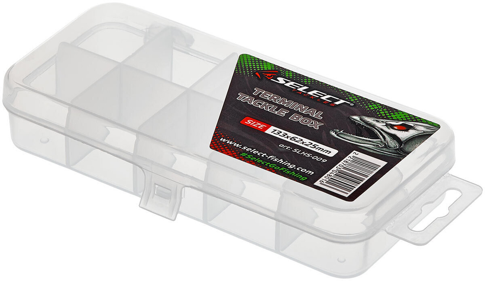 Коробка рыболовная Select Terminal Tackle Box SLHS-009 13.3х6.2х2.5cm #1