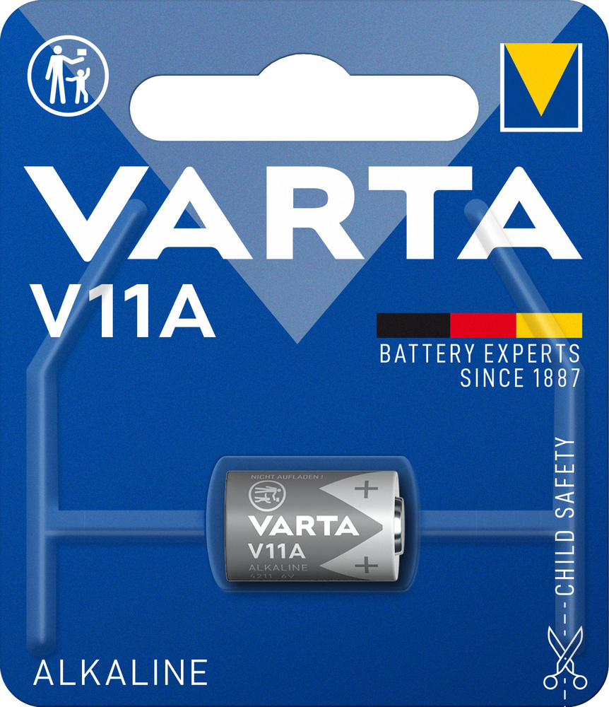 Varta Батарейка LR11 (V11A, MN11, 4211), Щелочной тип, 6 В, 1 шт #1
