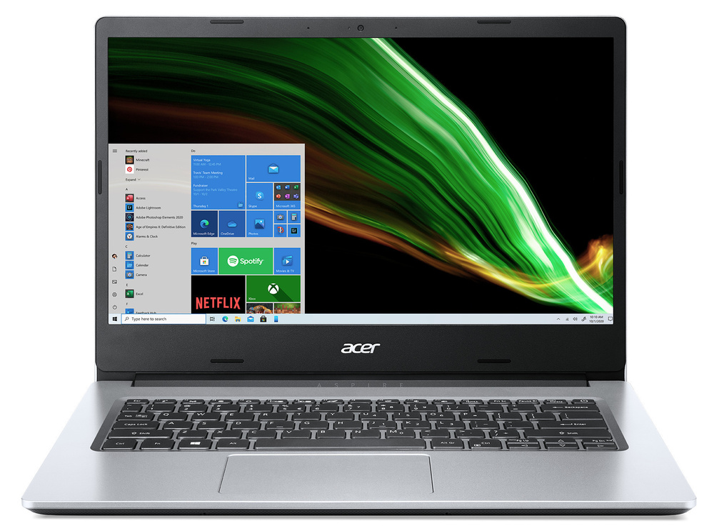 Acer Aspire 1 A114-33-P8C4 (NX.A7VER.00C) Ноутбук 14", Intel Pentium Silver N6000, RAM 4 ГБ, eMMC 128 #1