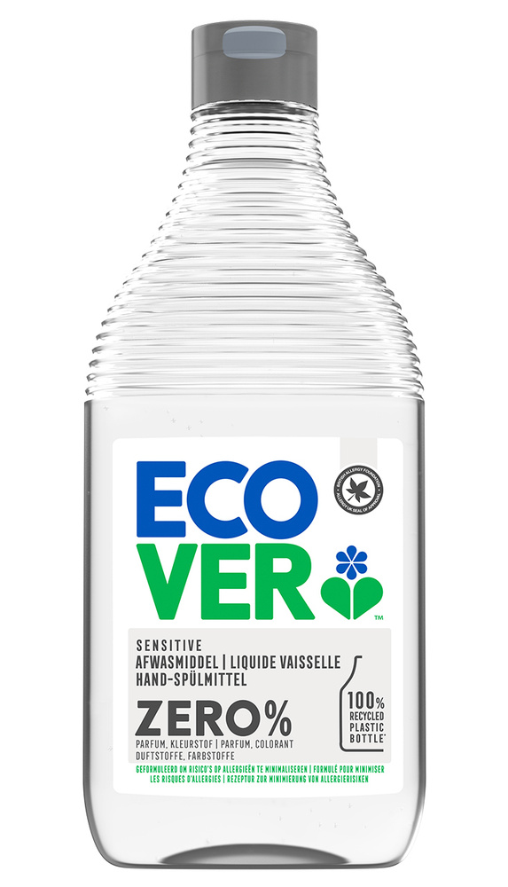 Ecover Экологическая жидкость для мытья посуды Гипоаллергенная Без запаха ZERO 450 мл  #1