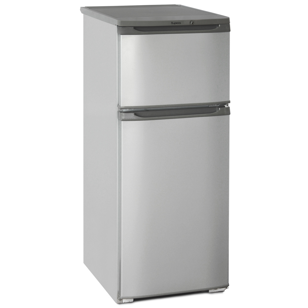 Холодильник Бирюса M 122, двухкамерный с верхней морозильной камерой, цвет металлик  #1
