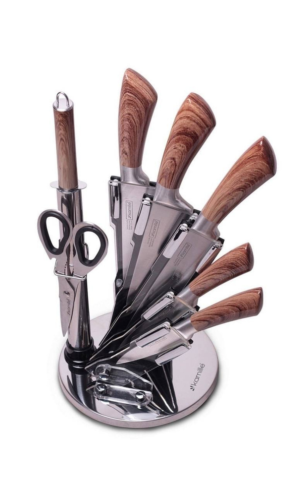 THINGETA Набор кухонных ножей из 8 предметов #1
