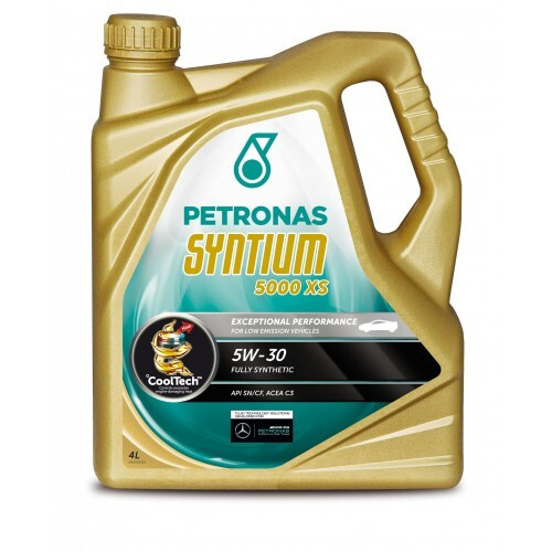 PETRONAS SYNTIUM 5000 XS 5W-30 Масло моторное, Синтетическое, 4 л #1