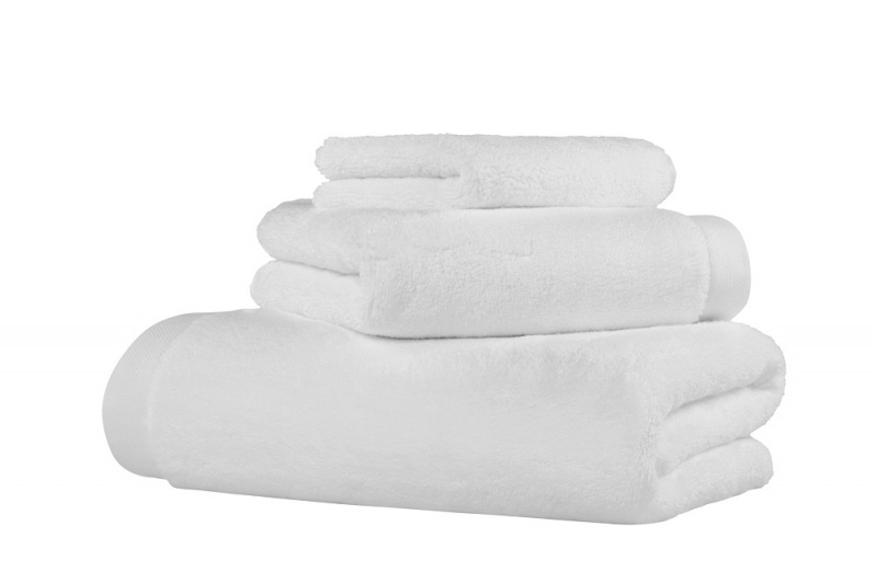 Полотенце махровое/ Полотенце из хлопка Hamam, Olympia 76*142 см, белый (white)  #1