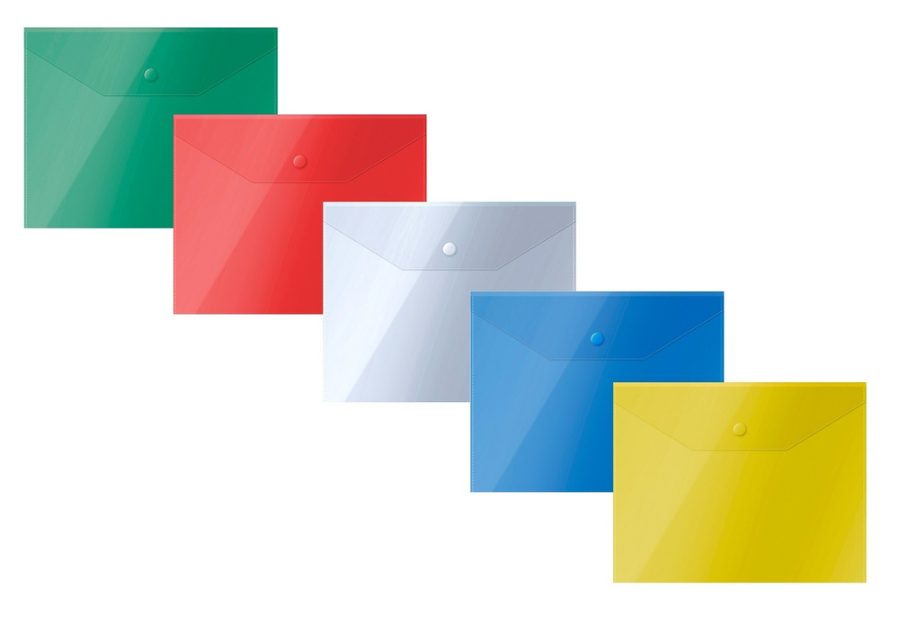 OfficeSpace Папка-конверт A5 (14.8 × 21 см), 10 шт. #1