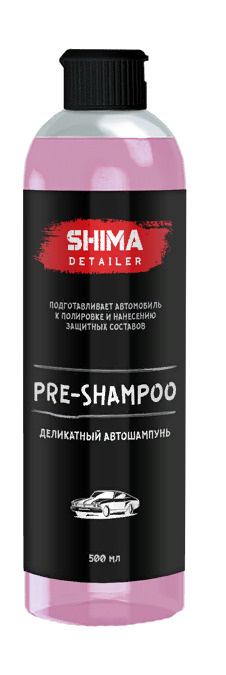SHIMA DETAILER "PRE-SHAMPOO" деликатный автошампунь, 500 мл #1
