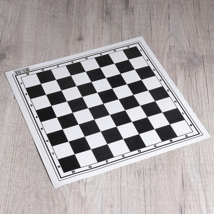 Шахматное поле Классика, материал картона, размер полотна 32 x 32 см, 1  шт. - купить с доставкой по выгодным ценам в интернет-магазине OZON  (501666727)