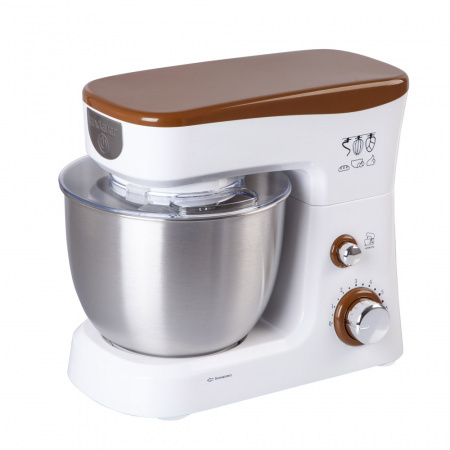 Кухонная машина Endever Sigma-26, белый/коричневый, 1000 Вт (80966) #1