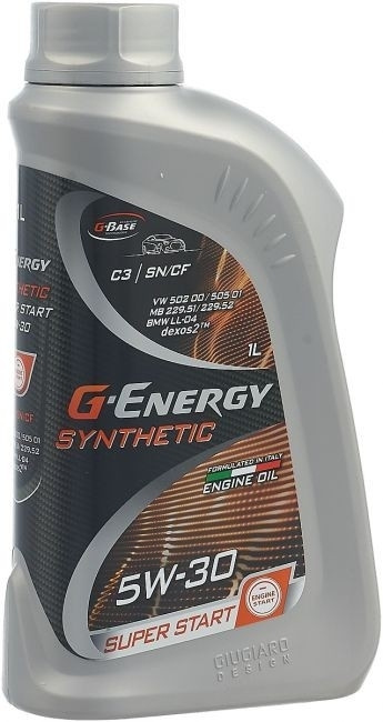 G-Energy SYNTHETIC SUPER START 5W-30 Масло моторное, Синтетическое, 1 л #1