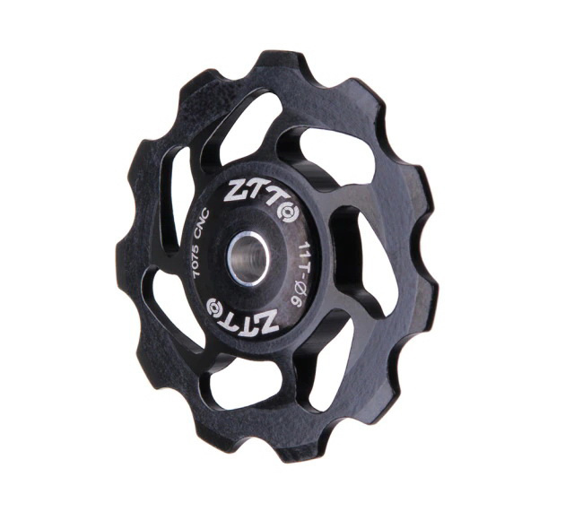 Ролик заднего переключателя ZTTO 11T черный, AL7075, ceramic bearing #1