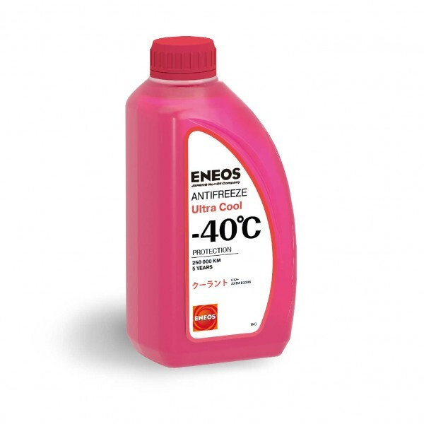 Антифриз ENEOS Ultra Cool -40 (розовый), 1 литр #1