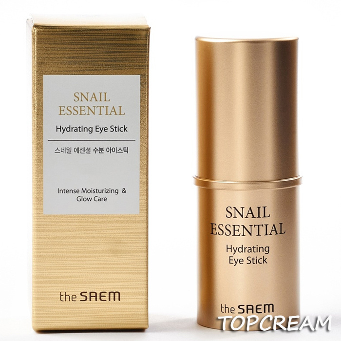 The Saem Увлажняющий бальзам-стик для кожи вокруг глаз от мешков с муцином улитки 7 г Snail Essential #1