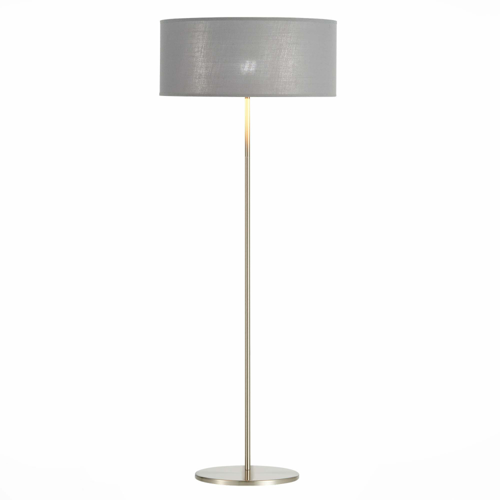 Светильник напольный EVOLUCE цвет серый, серебристый коллекция BRESCIA в стиле Classic цоколь E27 ламп #1