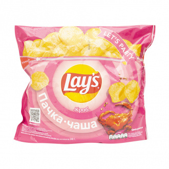 Картофельные чипсы, Lays, 240 г #1