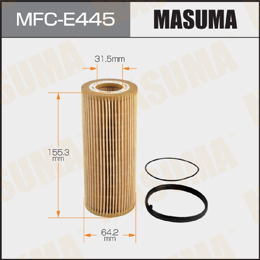 Masuma Фильтр масляный арт. MFCE445 #1
