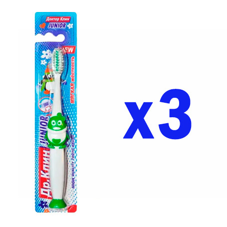 Зубная щетка "Др.Клин" ЮНИОР, для подростков от 5 лет #1