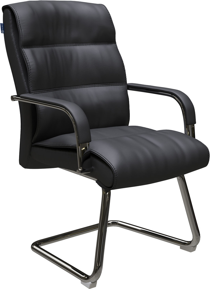 ALSAV Офисное кресло, Экокожа, черный #1