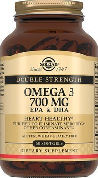 Solgar Капсулы "Двойная омега-3 700мг ЭПК и ДГК'' ("Double Strength Omega 3 700 mg ЕРА and DНА Softgels"), #1