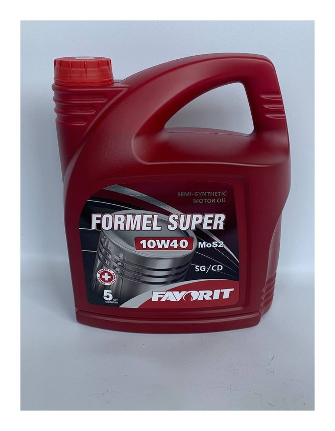 FAVORIT Formel Super Sae 10W-40 Масло моторное, Полусинтетическое, 5 л  #1