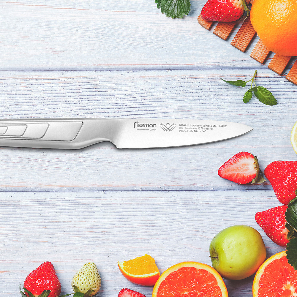 Fissman Кухонный нож для овощей, длина лезвия 10 см #1