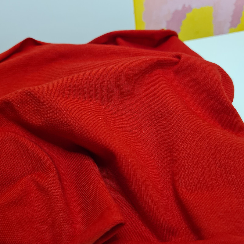 Кулирка, плотность 190 гр, Компакт Пенье, 1,5 м x 1,85 м, цвет "Красный"  #1