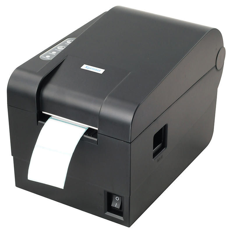 Xprinter Принтер для наклеек/этикеток термо XP-235BUSB, черно-серый  #1