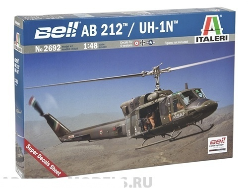 Сборная модель Italeri 2692ИТ Вертолет АВ 212 /VH 1N Масштаб 1/48 #1