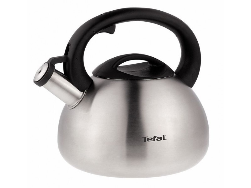 Чайник металлический Tefal C7921024 серебристый, объем 2.5л., материал корпуса: сталь нержавеющая, материал #1