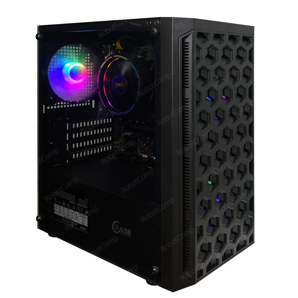 Robotcomp Системный блок Black Star Power V2 (AMD Athlon 3000G, RAM 16 ГБ, SSD 480 ГБ, AMD Radeon Vega #1