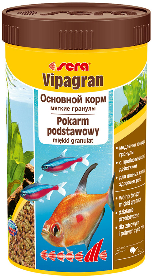 Sera корм для рыб основной в гранулах VIPAGRAN, 100 мл, 30 г #1