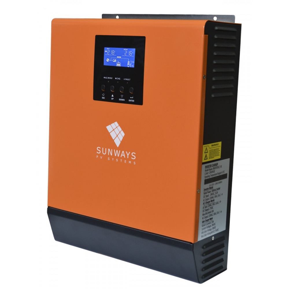 Контроллер заряда Sunways UMX-NG Plus 2kVA 24V MPPT - купить с ...