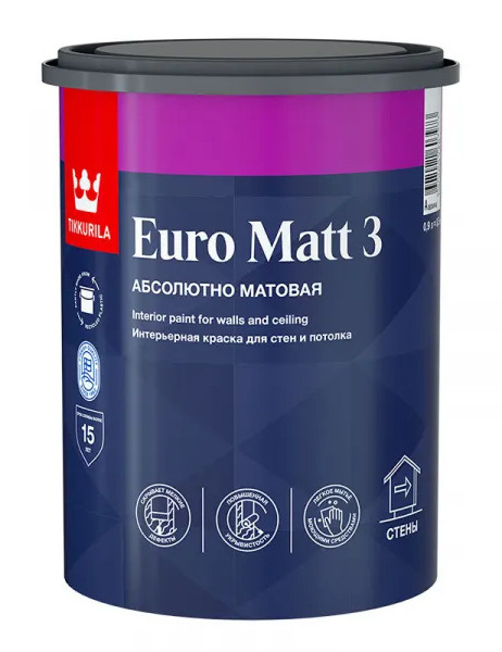 Tikkurila Euro Matt 3 (0,9 л A ) #1