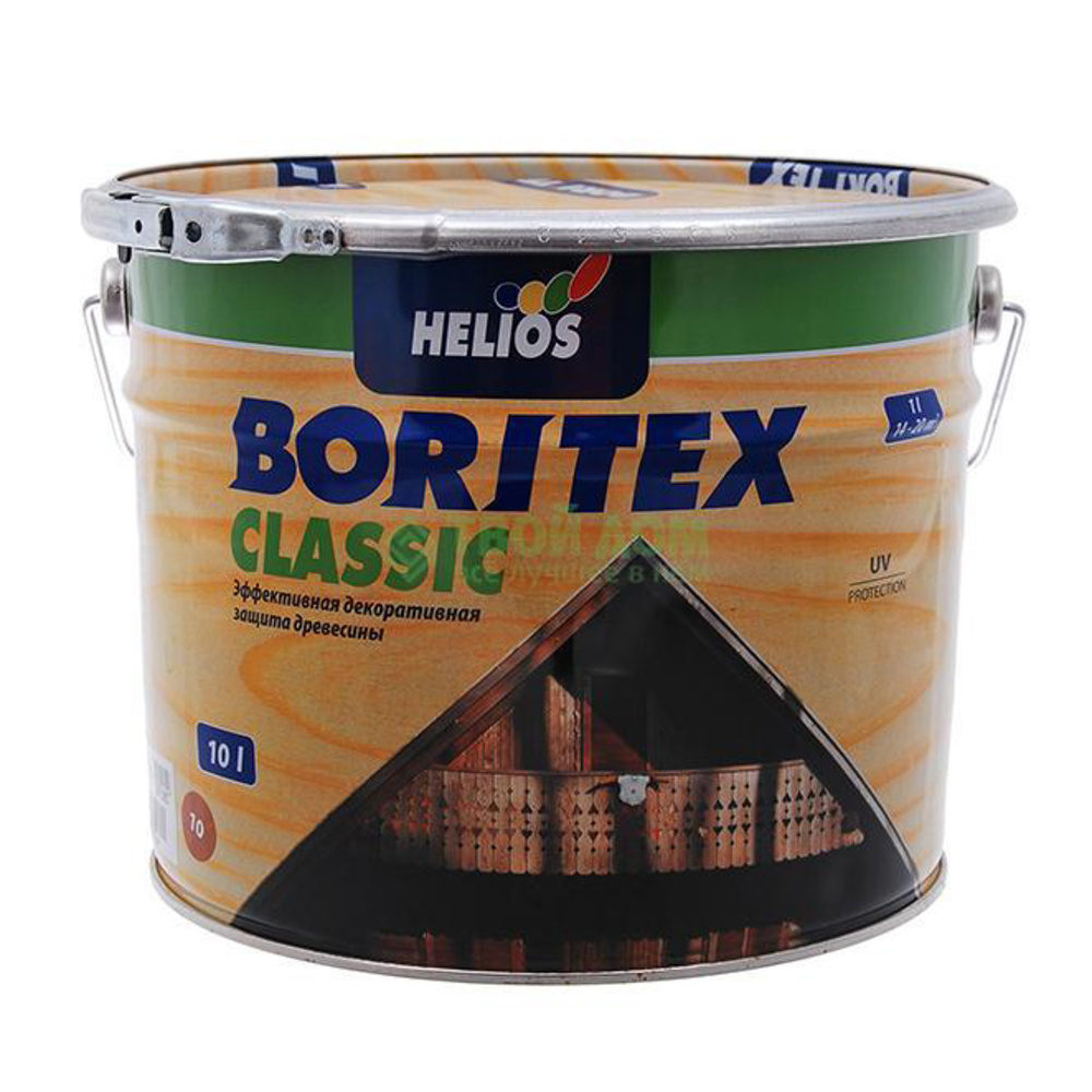 Boritex Classic/Боритекс Классик, 10л,Цвет №7 Махагоний,декоративное покрытие  #1