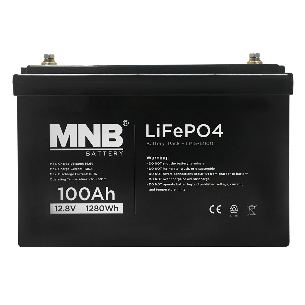 Аккумулятор MNB LP15-12100 (12В, 100 Ач, LiFePO4) до 6000 циклов #1