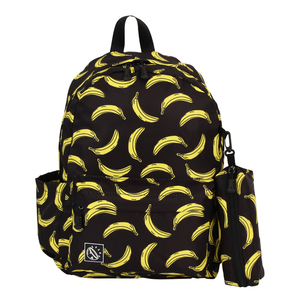 Рюкзак спинка мягкая, 1 отделение, 40*29*12 см, пенал Bananas EveryDay КОКОС 215662  #1