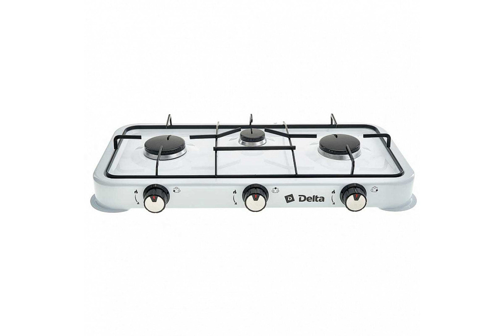 Delta Газовая настольная плита D-2207-WHITE, белый #1