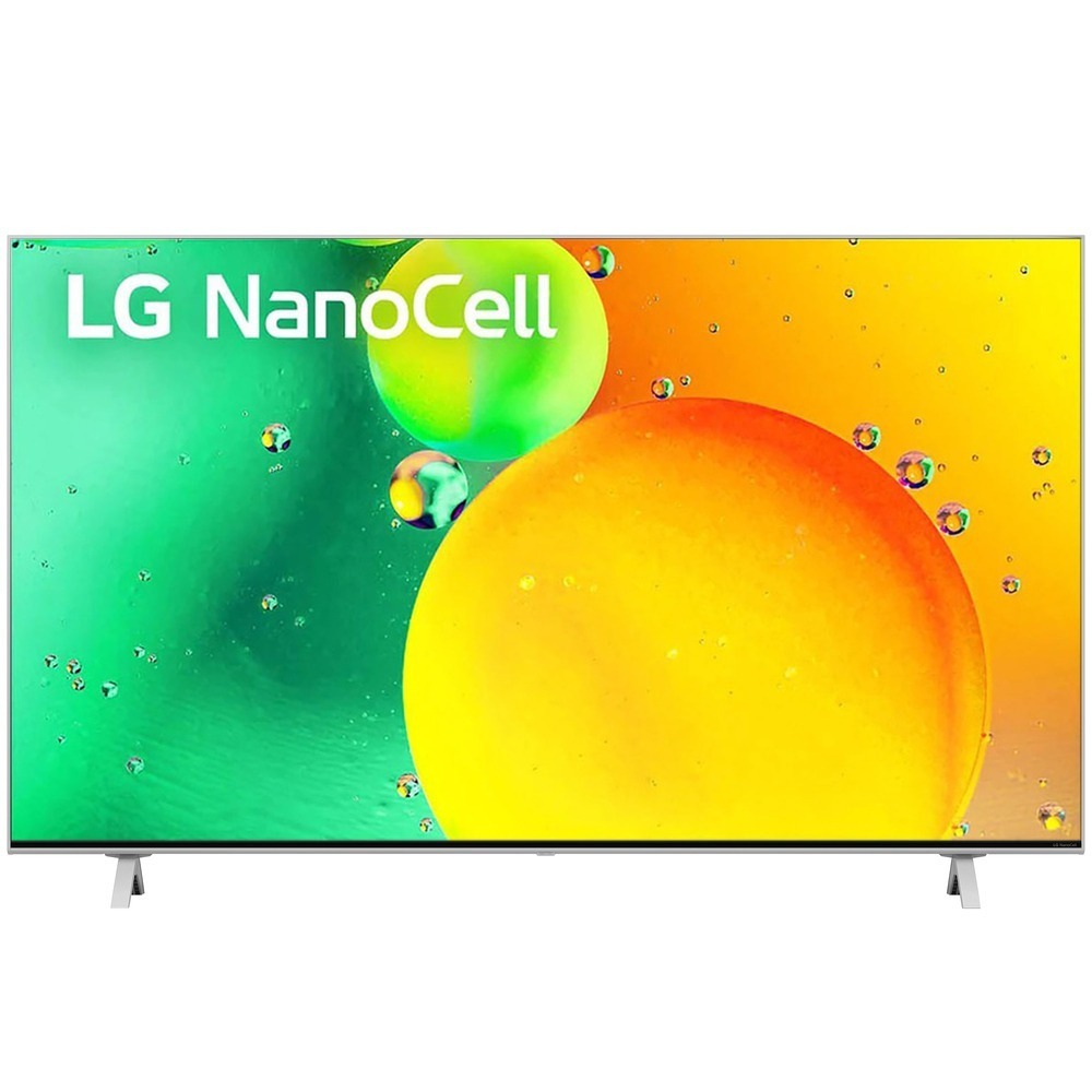 LG Телевизор 50NANO776QA (2022) NanoCell Smart TV 50" 4K UHD, серебристый, серый  #1